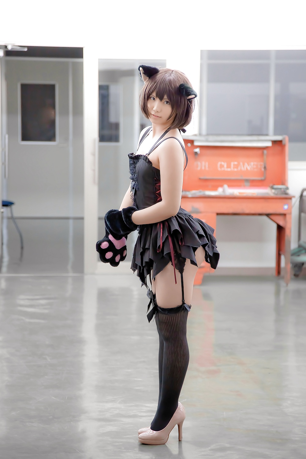 Asian Cosplay in black #26338407