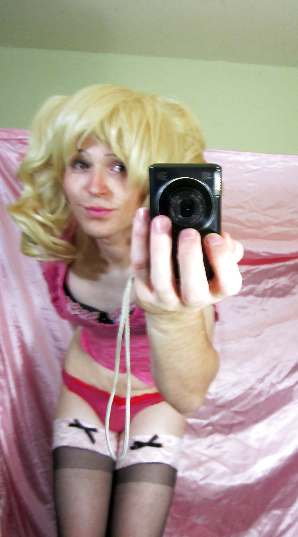 New sissy pics ! blonde pigtails and cocksucking (: #29783868