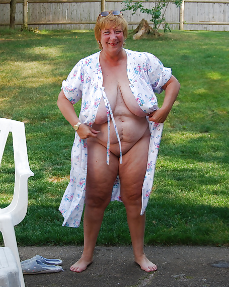 Bare Assed Backyard Granny #34204655