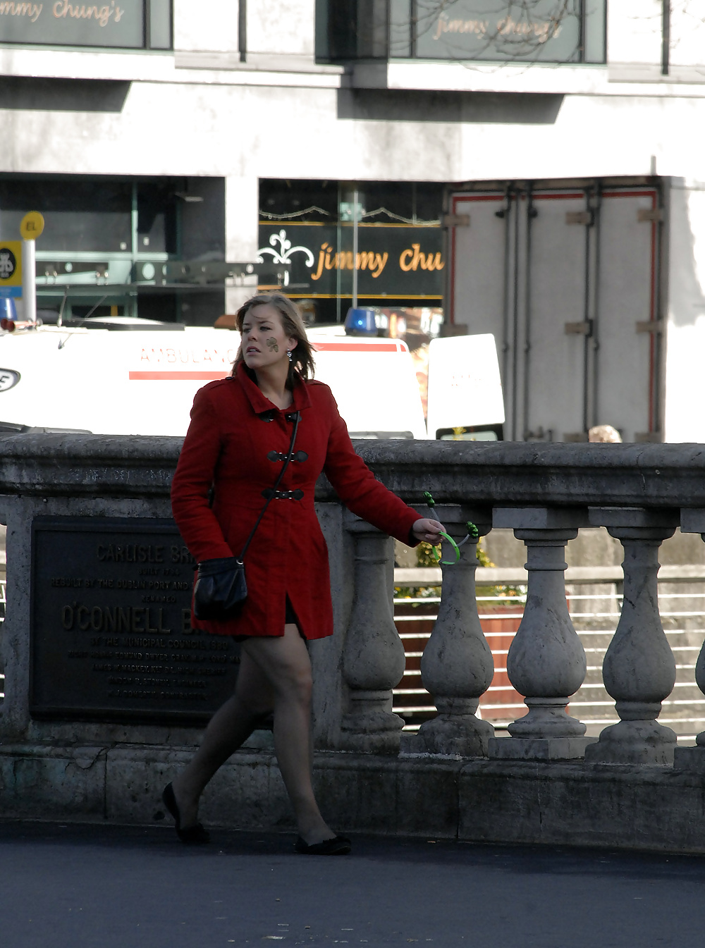 Red Coat and Tights #34642386