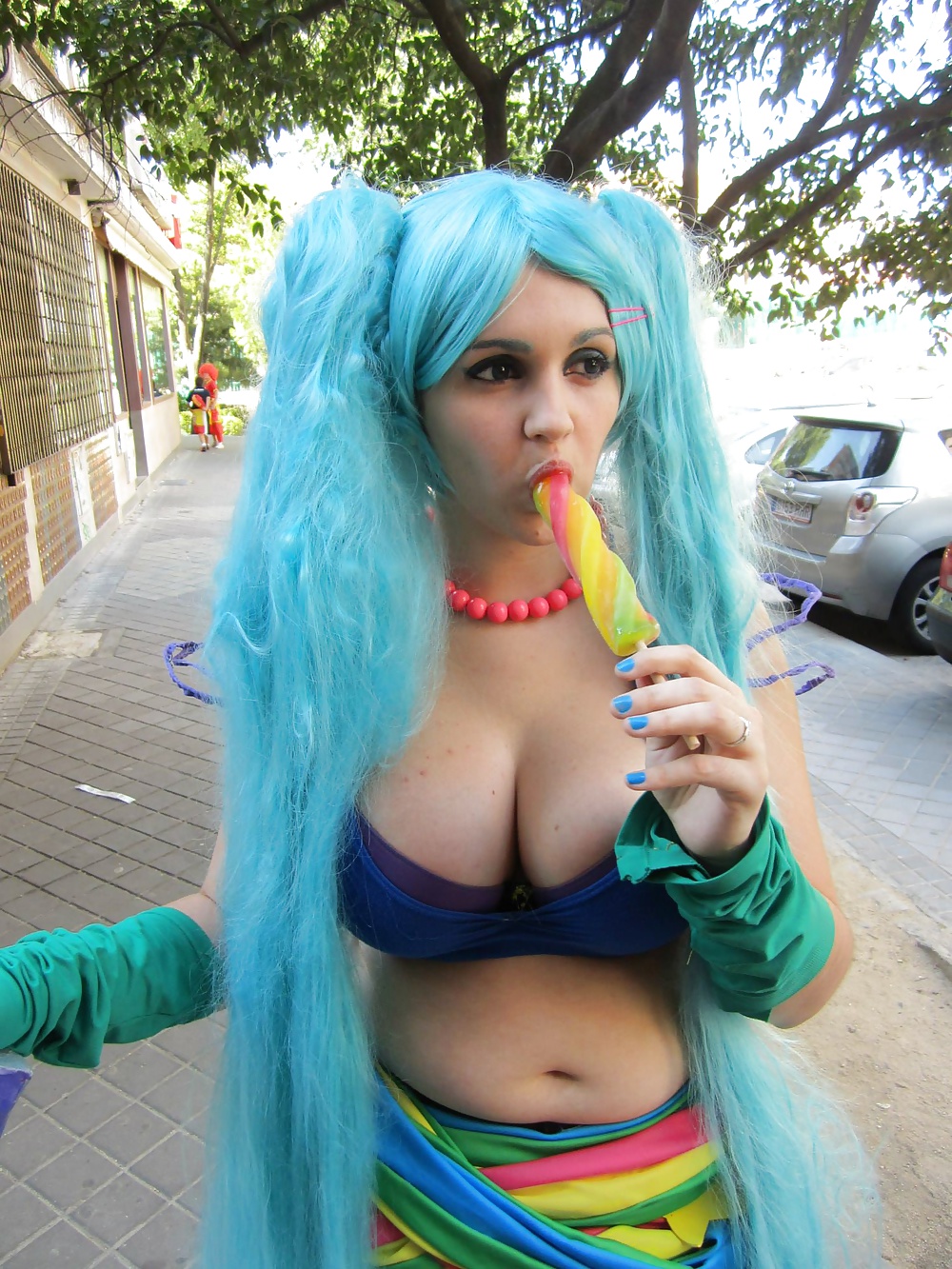 積み上げられたコスプレ・キューティー
 #30202414