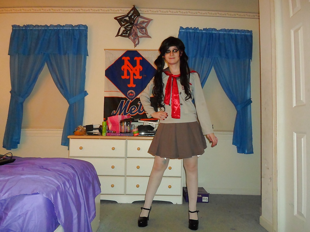 Sailor mars school girl outfit #38869784