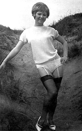 White panties 11:Vintage ladies. #40502969