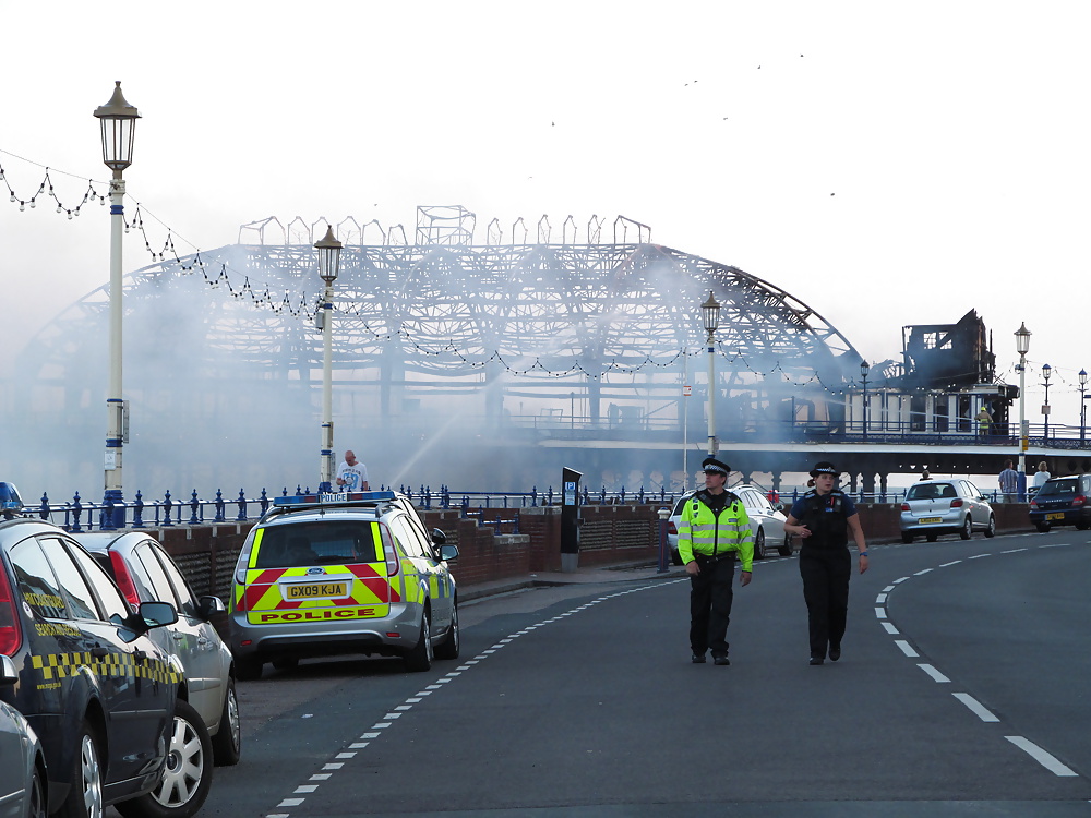 Eastbourne Pier Feuer #28929662