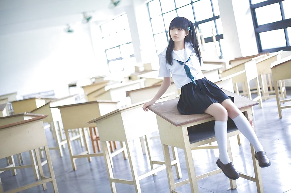Asian schoolgirl #38667448