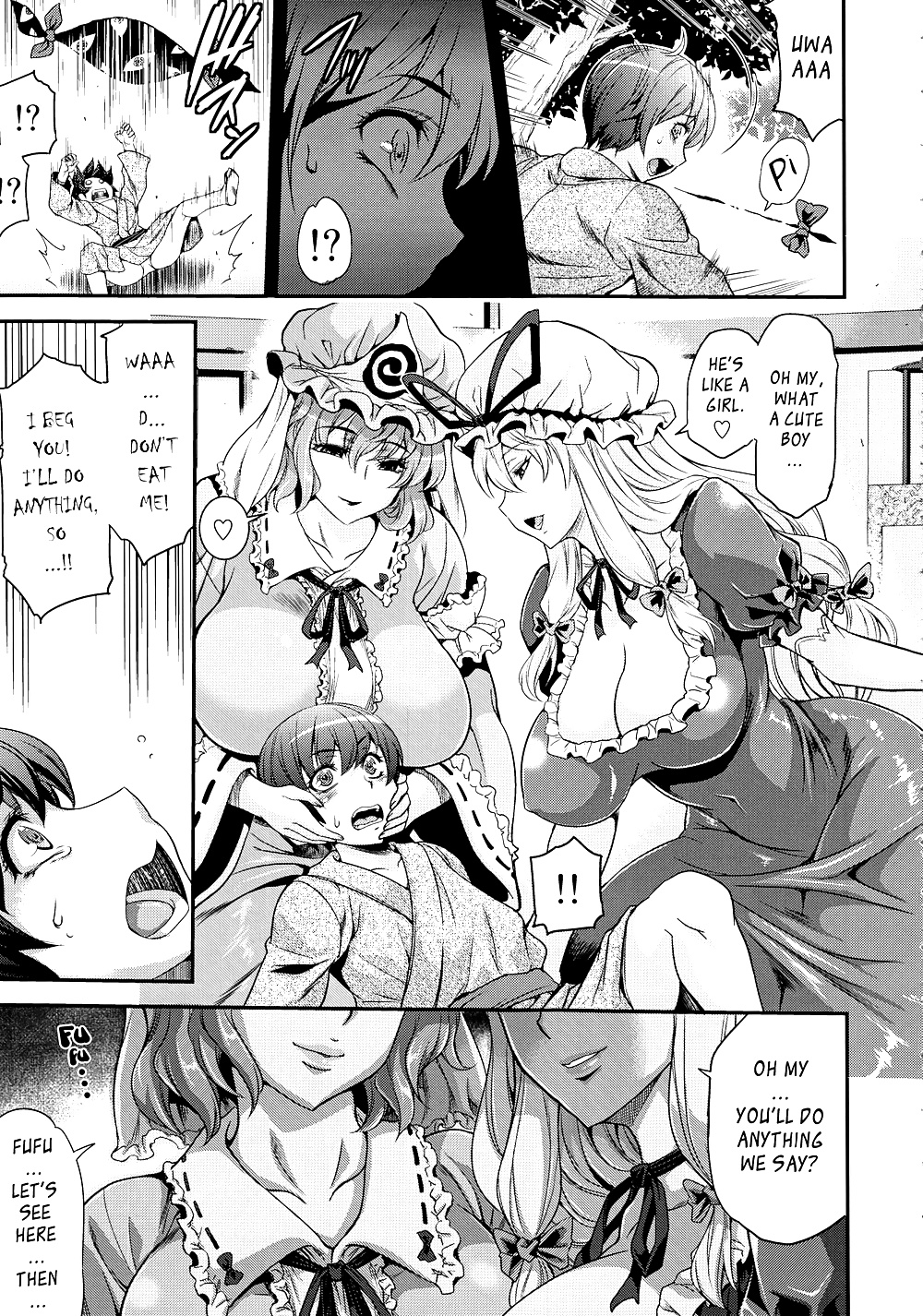 Futanarix touhou - capítulo mayohiga (proyecto touhou)
 #28449647