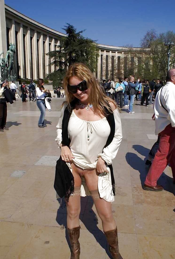 Public Pussy Flashing and Undercover Upskirts #27901538