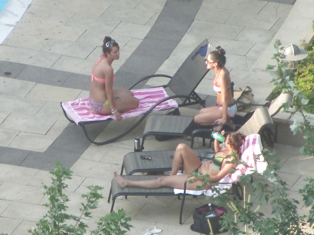 BFF's hangin by the Pool - Toronto , Ontario Canada #28297475