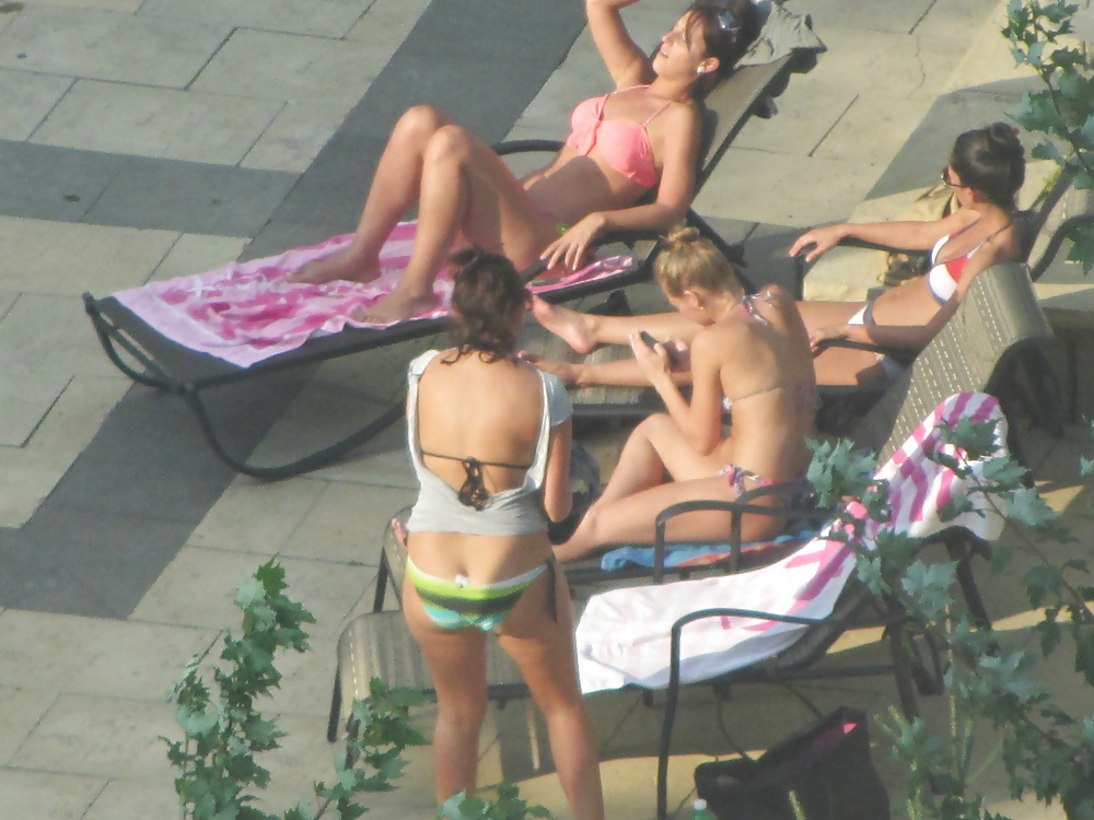 BFF's hangin by the Pool - Toronto , Ontario Canada #28297507