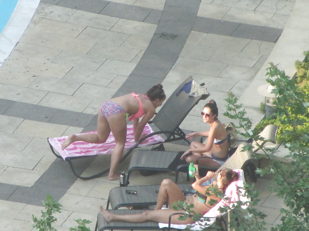 BFF's hangin by the Pool - Toronto , Ontario Canada #28297533