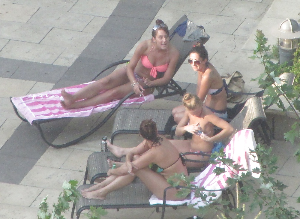 BFF's hangin by the Pool - Toronto , Ontario Canada #28297538