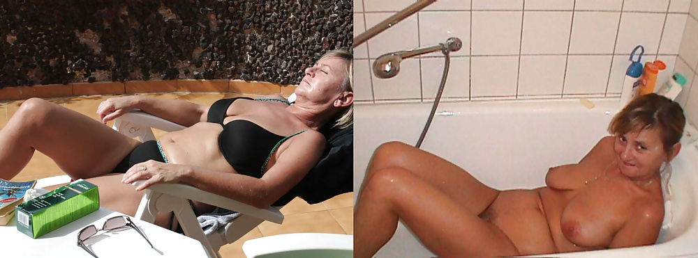 Echte Amateur Hausfrauen - Badeanzug Dann Nackt 7 #38890010