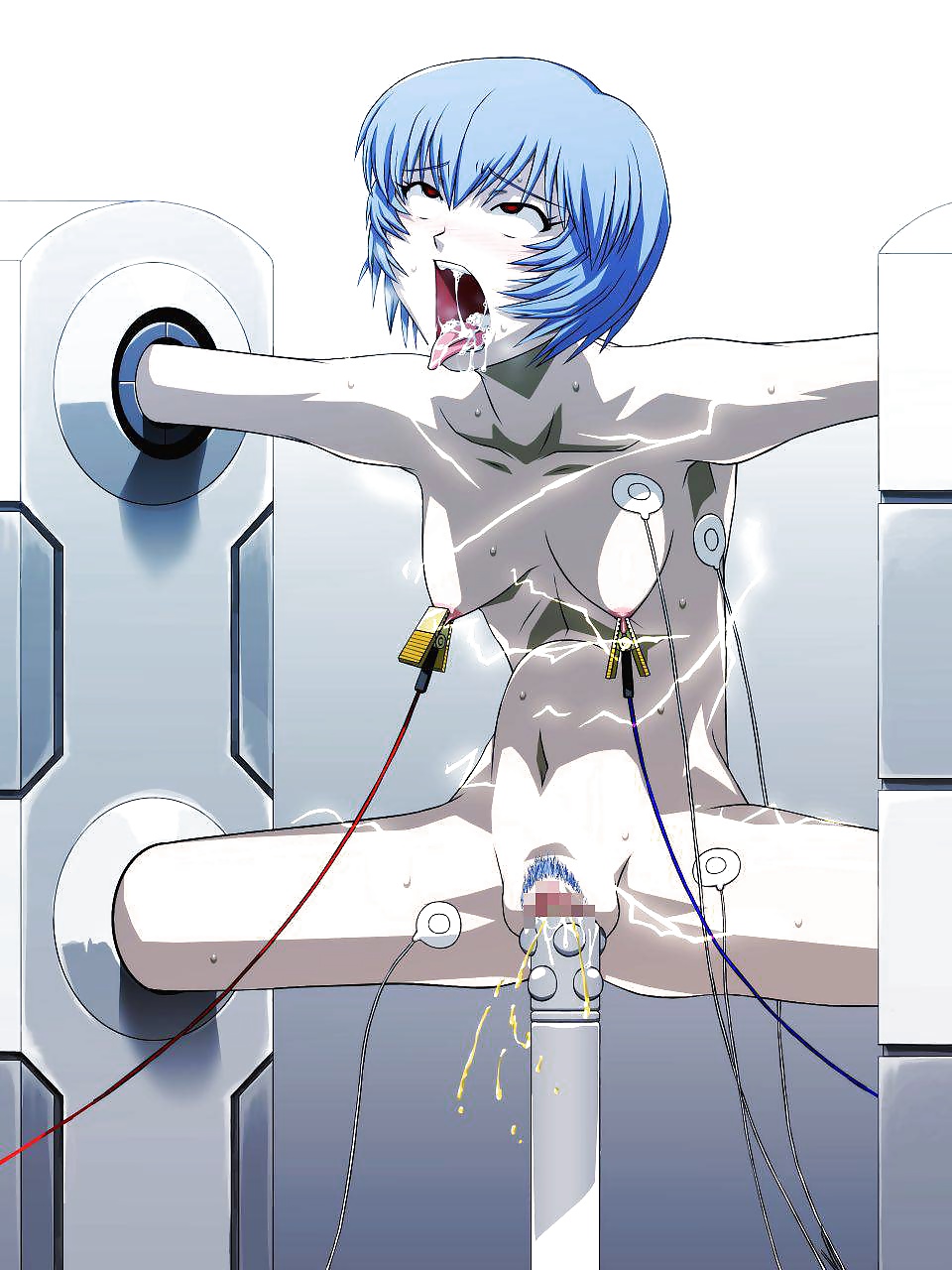 Dessin Animé Anime Electrosex Femelle. Estim. E-stim - 7 #40456901