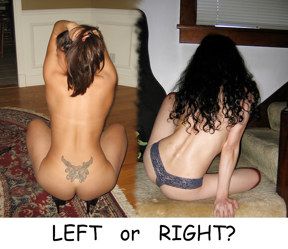 Competencia de esposas 003 - ¿Izquierda o derecha?
 #28147097