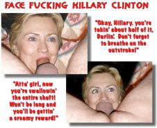 Hillary Clinton Sucking Cock