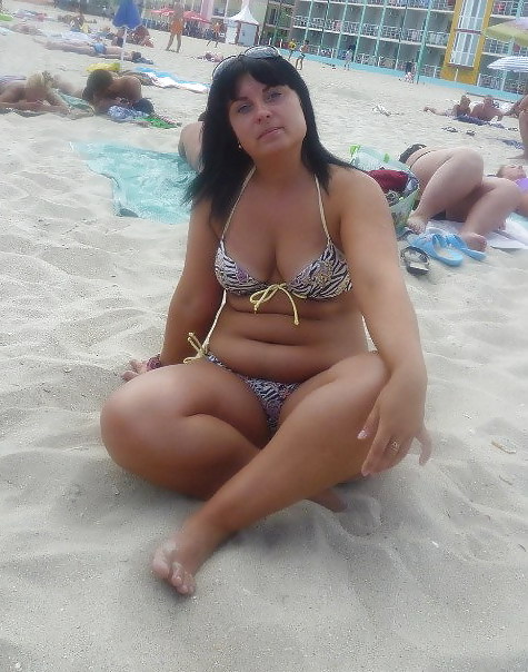 Plump curvy babes in the beach #24024026
