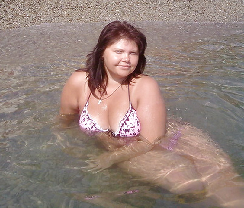 Plump curvy babes in the beach #24024038