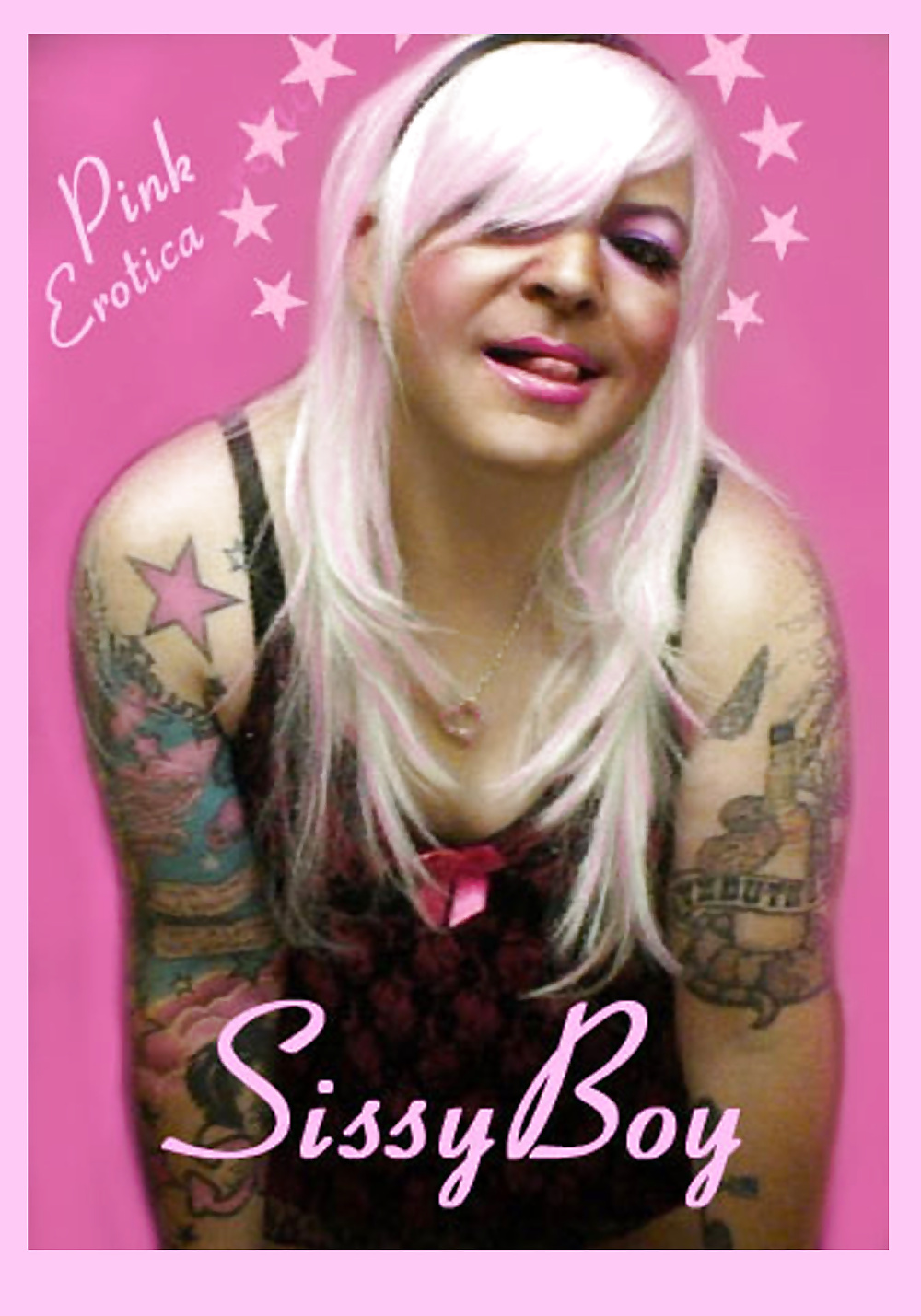 Rosa-erotica Sissyboy Kreuzaufbereiter Platin Blonde Traum #33031841