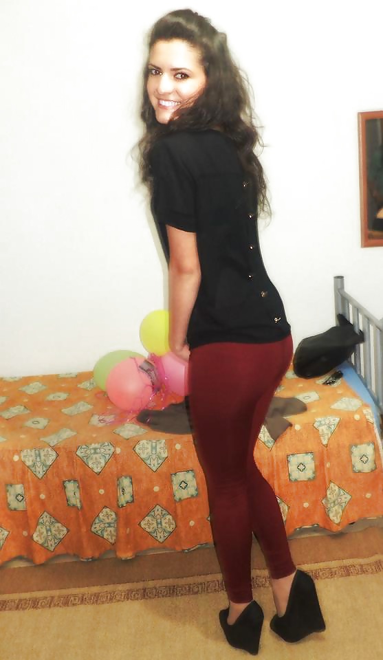 Macedonian girls in yoga pants #26008210