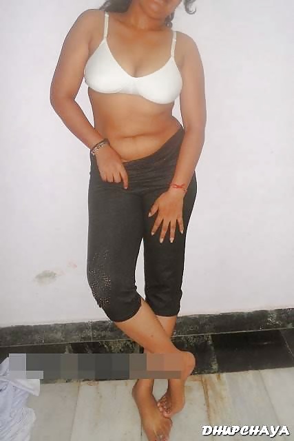 Desi Bhopal girl Nikita self pressing her boobs nude images #24616929