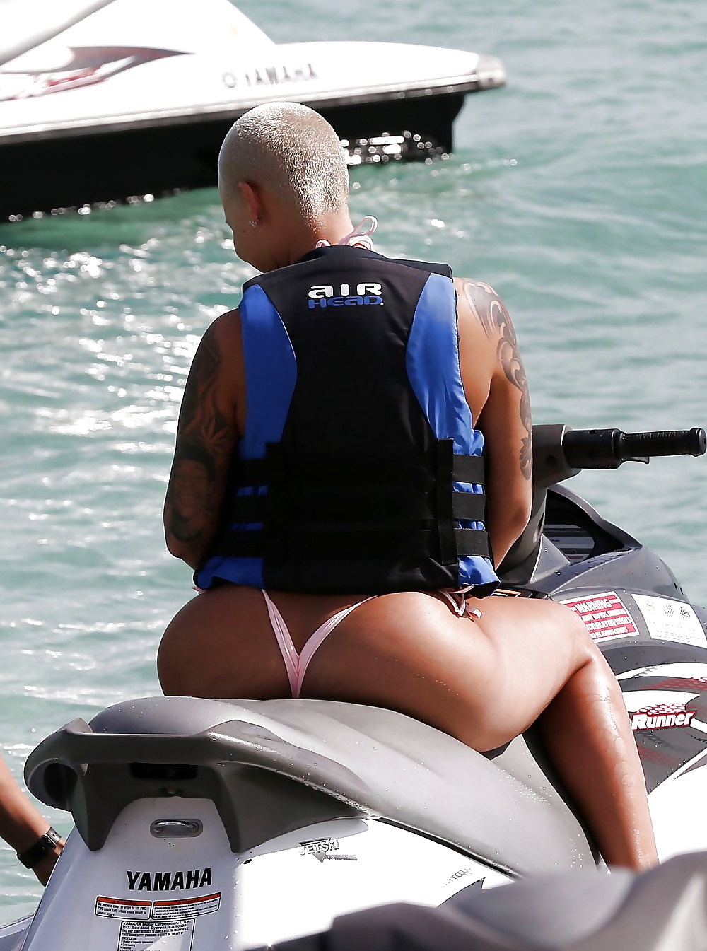 Amber Rose Jet-Ski In Miami #41060261