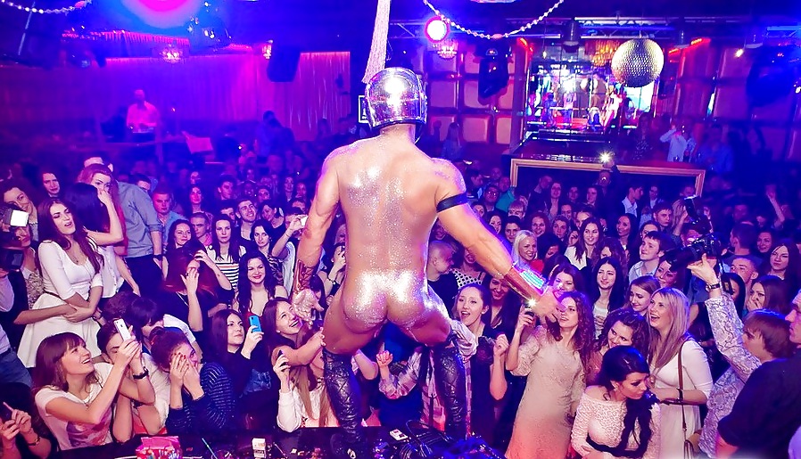 Real Stripp Show of Naked DJ (CFNM) III #36975321