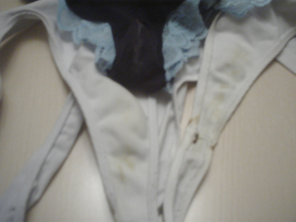 Trying on Lindas new and used panties #31560896