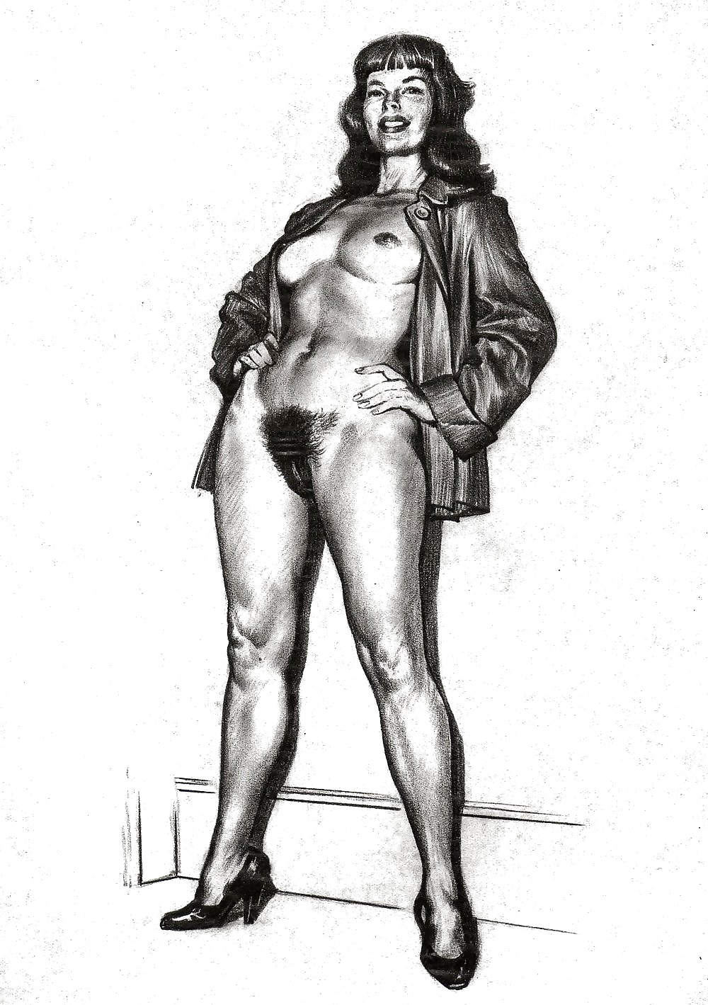 Erotic Drawings by Tom Poulton #28381124