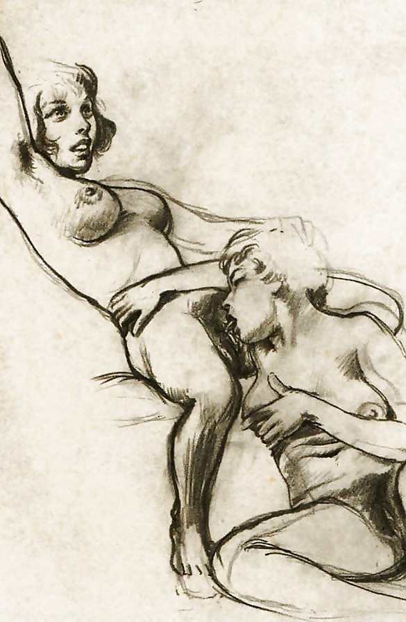 Erotic Drawings by Tom Poulton #28381134