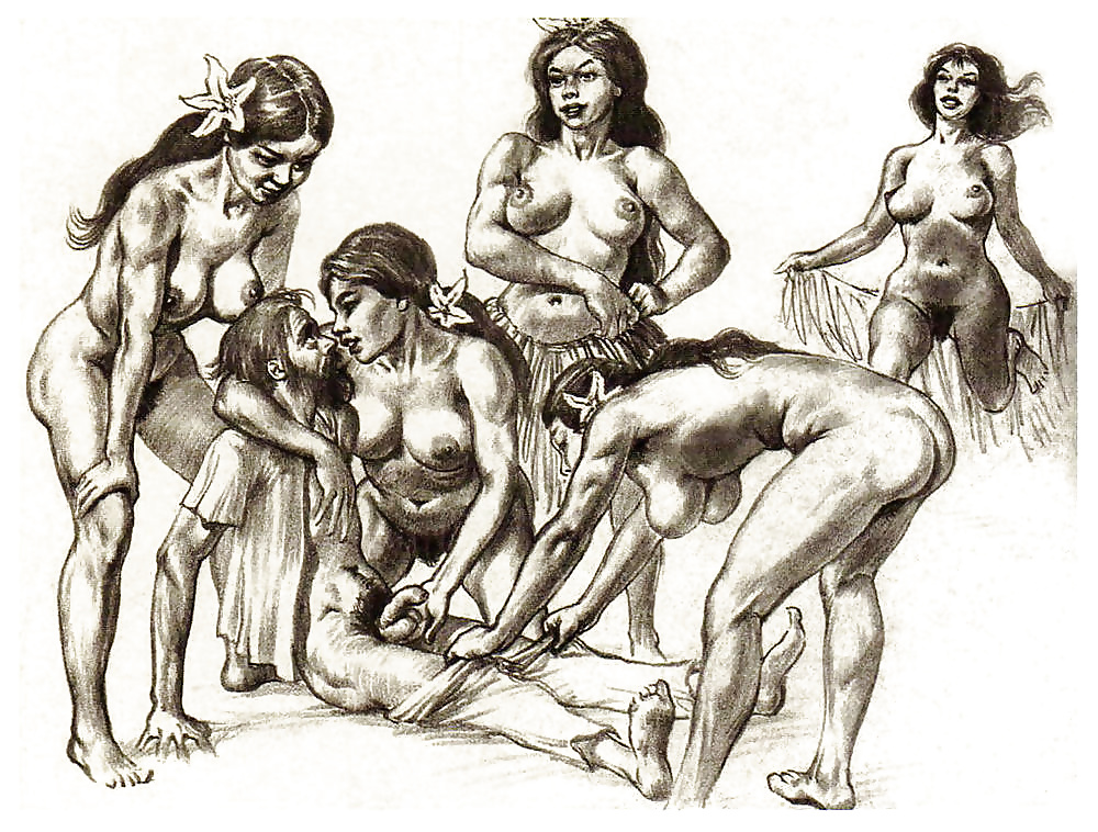 Erotic Drawings by Tom Poulton #28381140