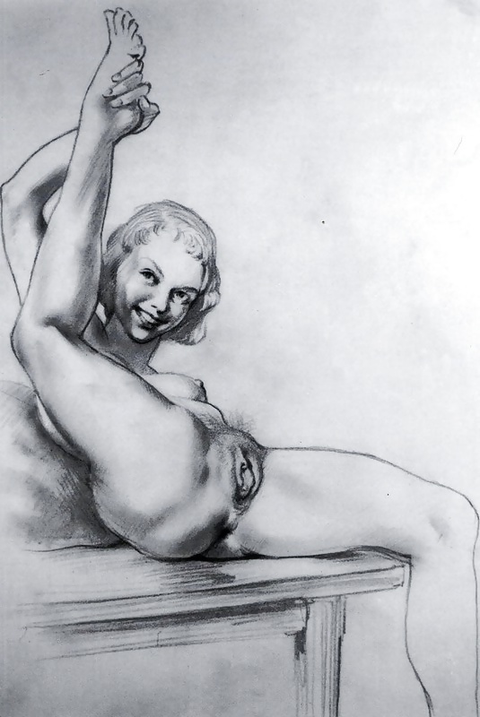 Erotic Drawings by Tom Poulton #28381322