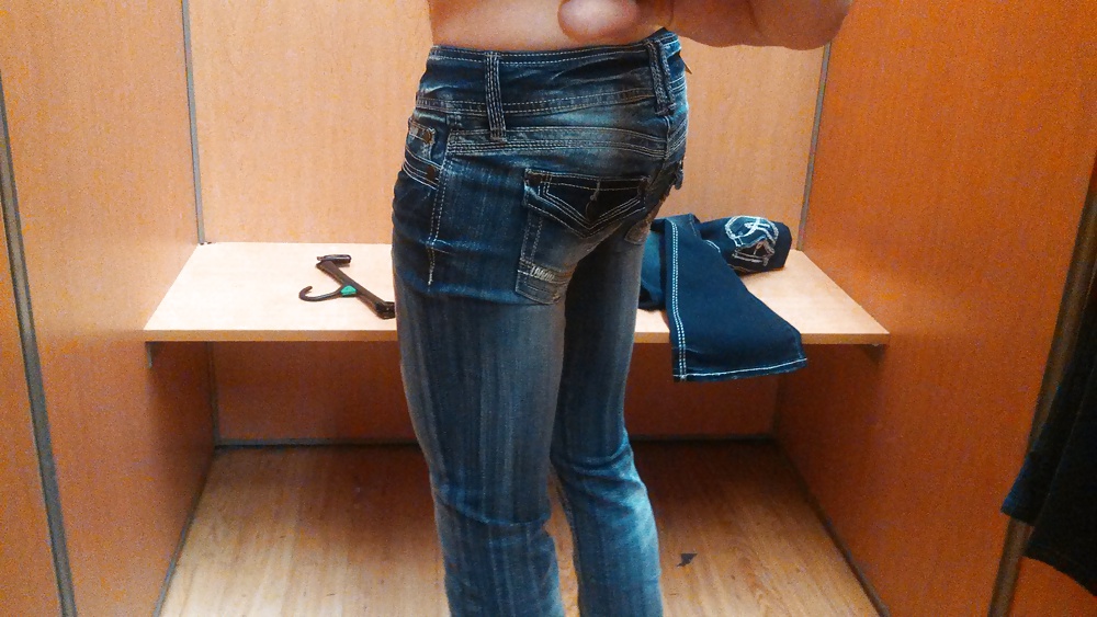 2nd time trying on jeans!!!! #30240791