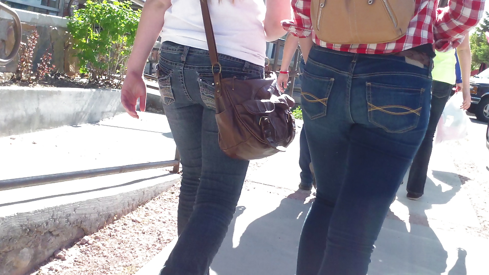 Teen girls butts & ass in public hidden cam  #36586257