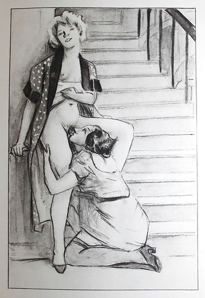 Vintage Erotic Drawings 4 #32935857