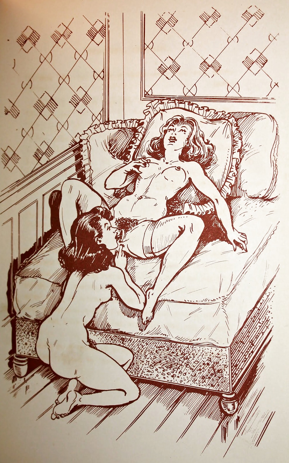 Vintage Erotic Drawings 4 #32935962