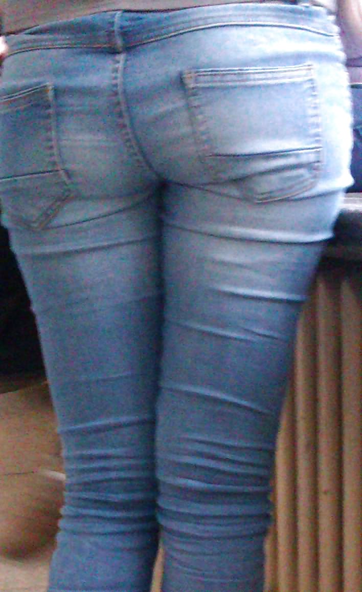 Candid teen ass in jeans #23904687