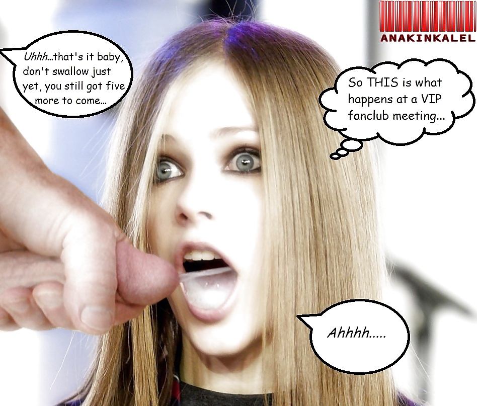 アヴリル・ラヴィーン（Avril Lavigne）のザーメン写真とぶっかけ（bukkake） #4
 #39260498