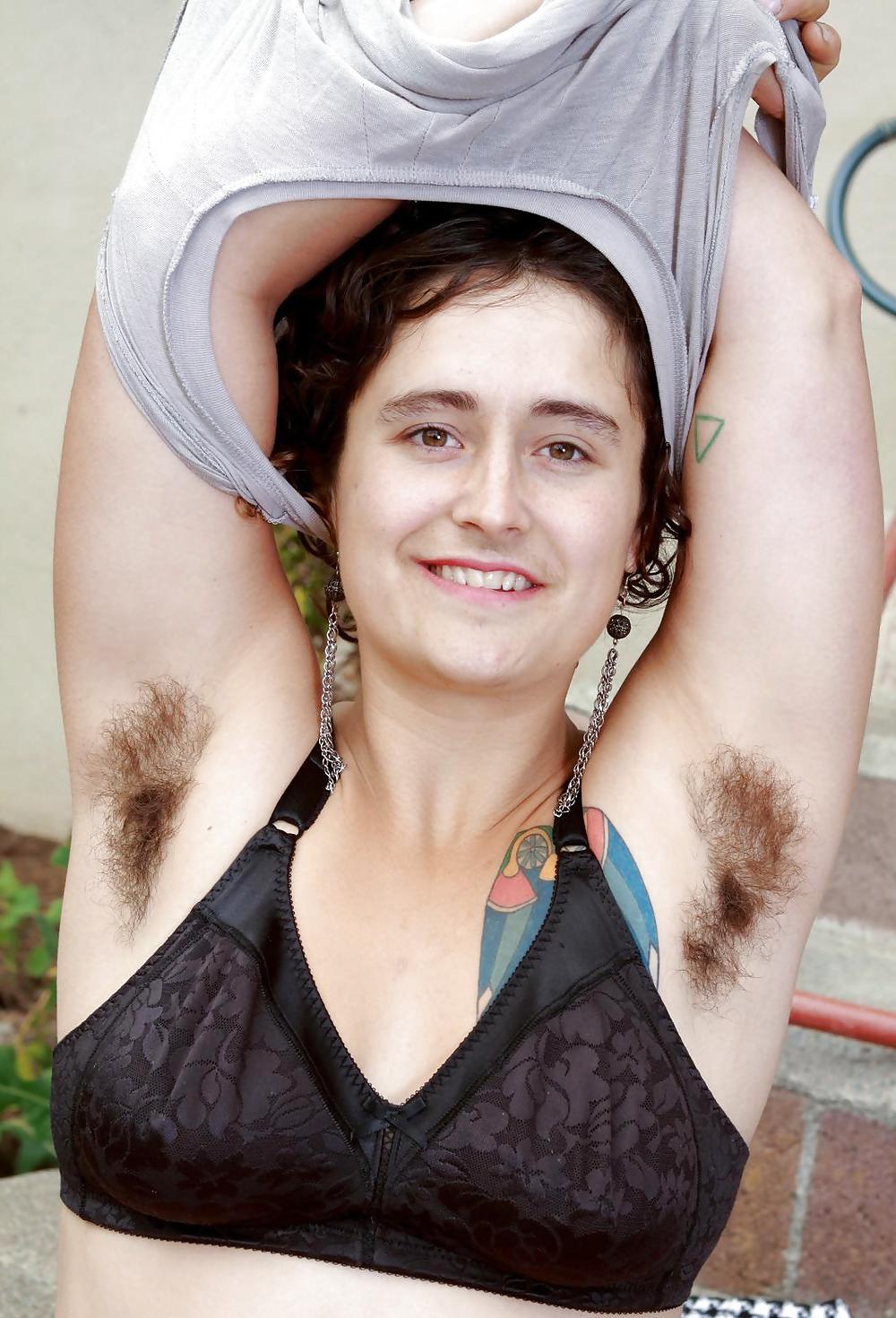 Girls with hairy, unshaven armpits U to Z #23683421