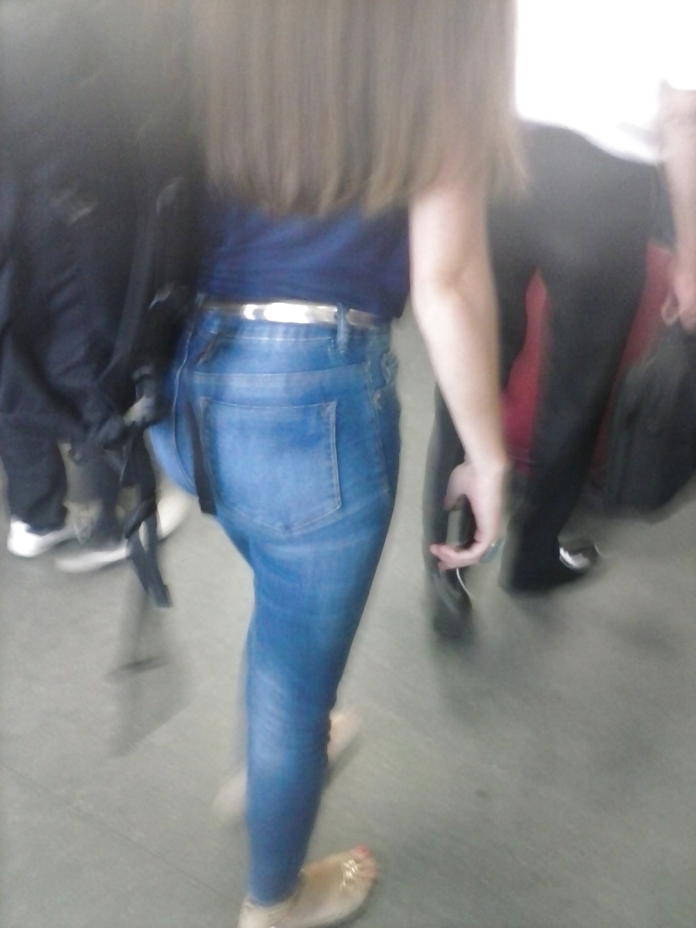 Hot Older Milf Tight Jeans Candid #28708675