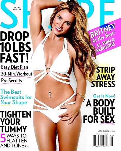 Britney Spears Covers Shape Magazine 2013 #37998085