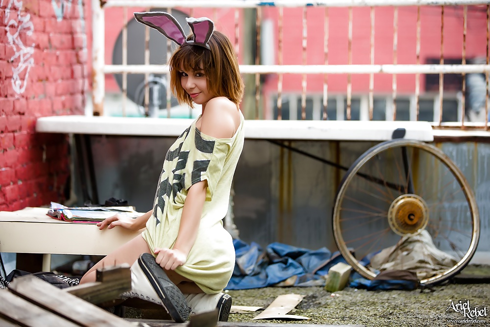 Ariel Rebel Grunge Bunny #31919671