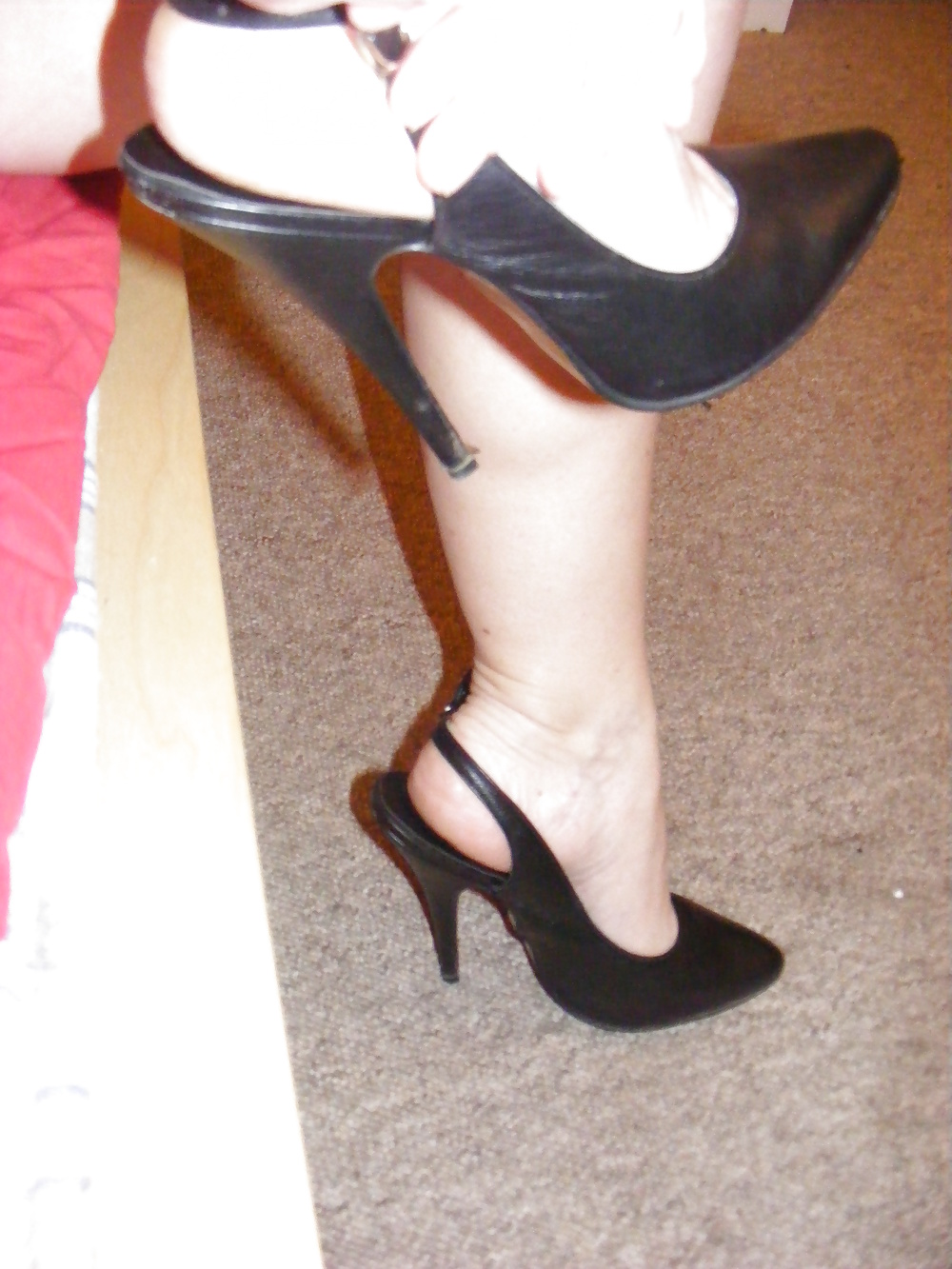Hot milf wearing heels and panties #27571955