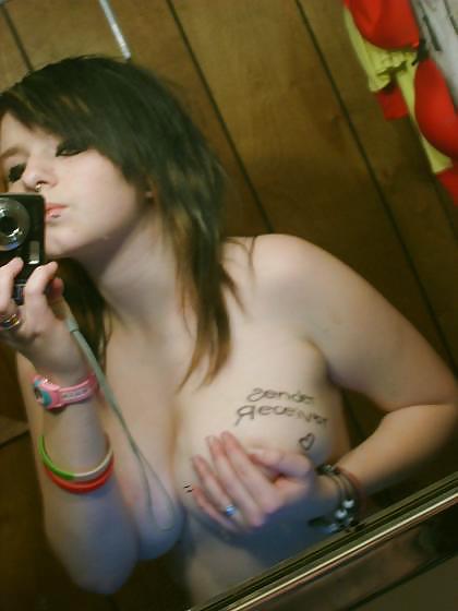 Emo Vollbusige Teenager Titts #37567868