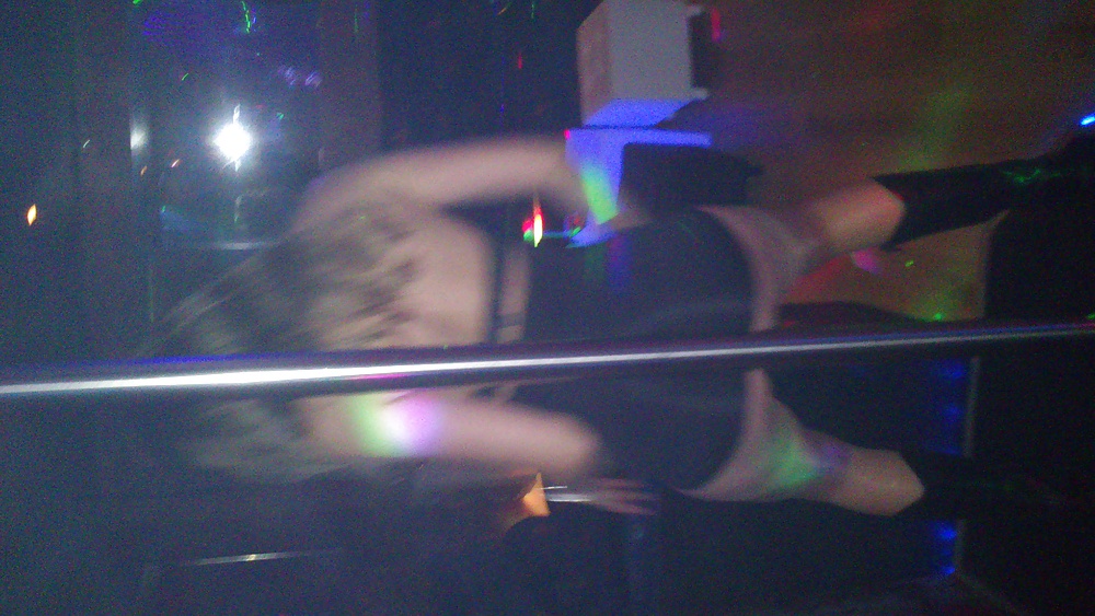My slut dancing in a club - Ma salope dansant en club #25438212