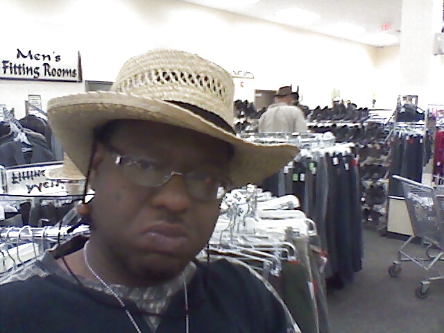 Sexy black man with cowboy hat on! #25032423