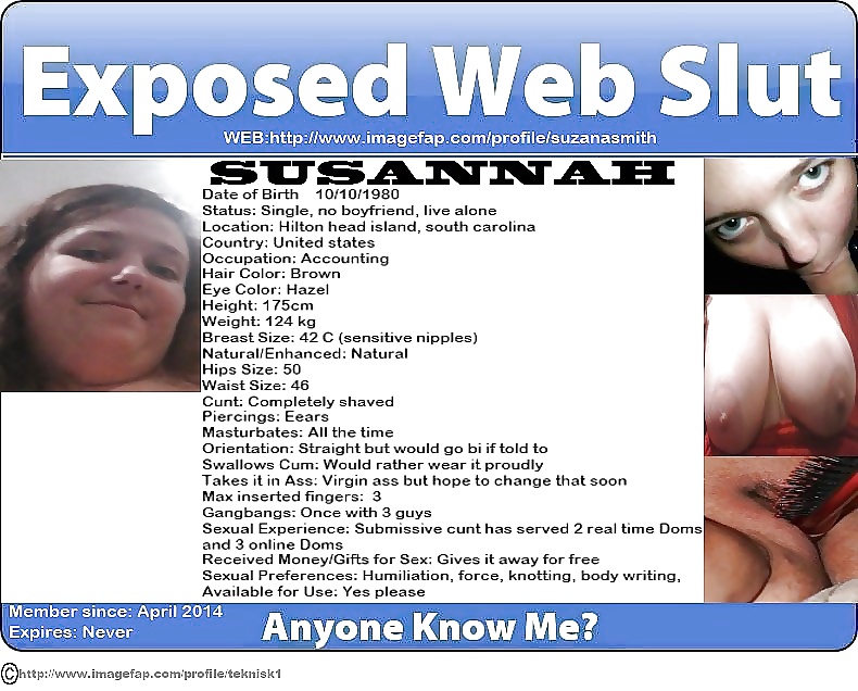 Slut Susannah Smith Exposed #27617548