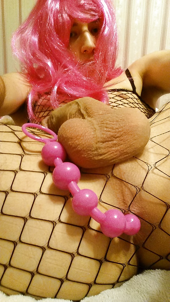 Playing with my new toy! Anal Beads!  #40639136