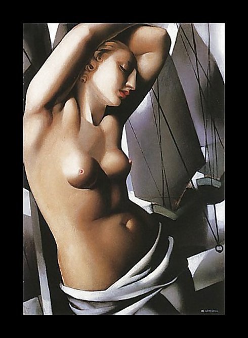 Erotic Art Deco Painting of Tamara de Lempicka #36635917