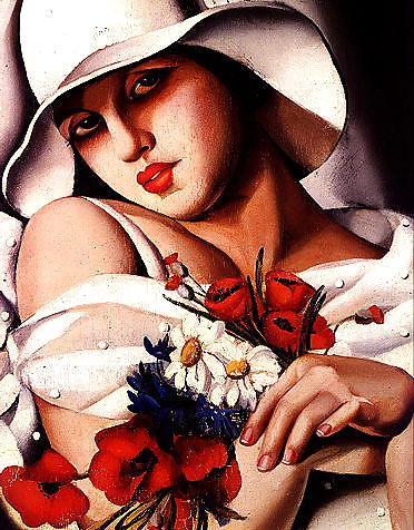 Erotic Art Deco Painting of Tamara de Lempicka #36635920