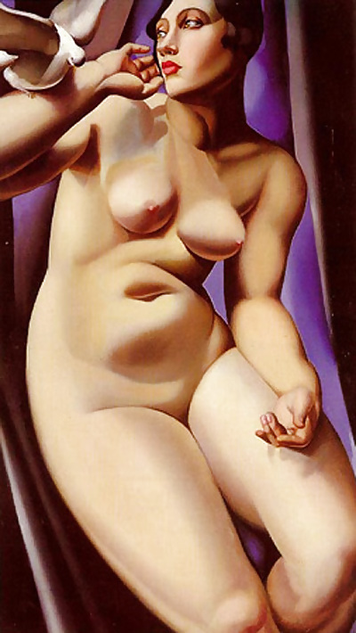Erotic Art Deco Painting of Tamara de Lempicka #36635924